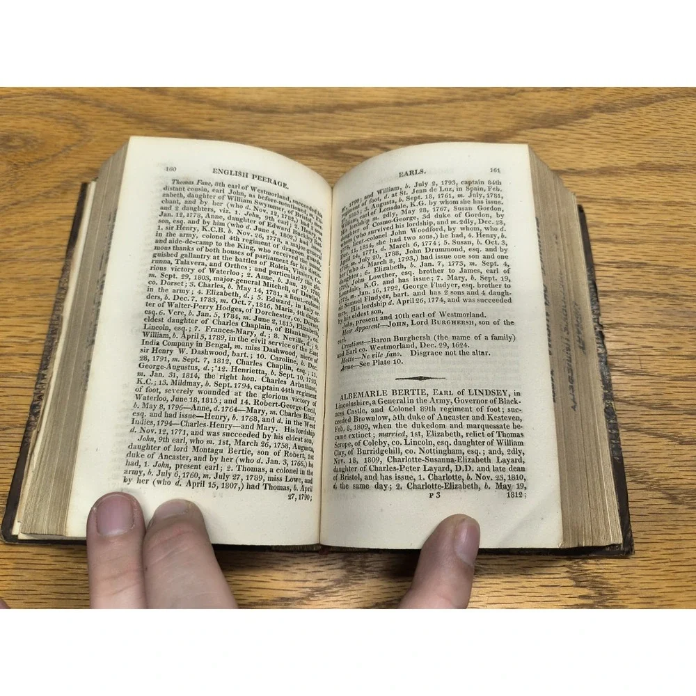 DEBRETT'S PEERAGE‎ of UNITED KINGDOM 1819, 12th Ed. Britain and Ireland Vol I-II